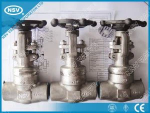 Svejset motorhjelm smedt portventil