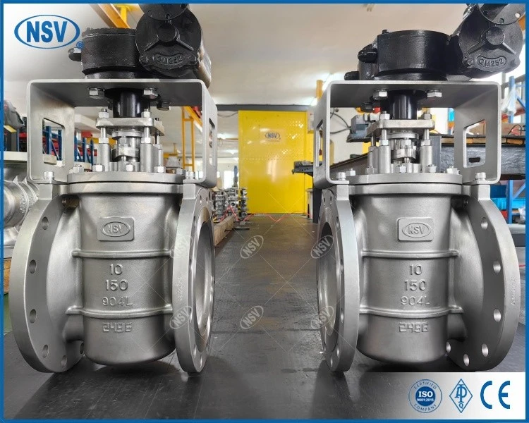 904L Sleeve Plug Valve factory