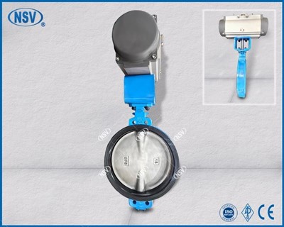 JIS pneumatisk sommerfugleventil